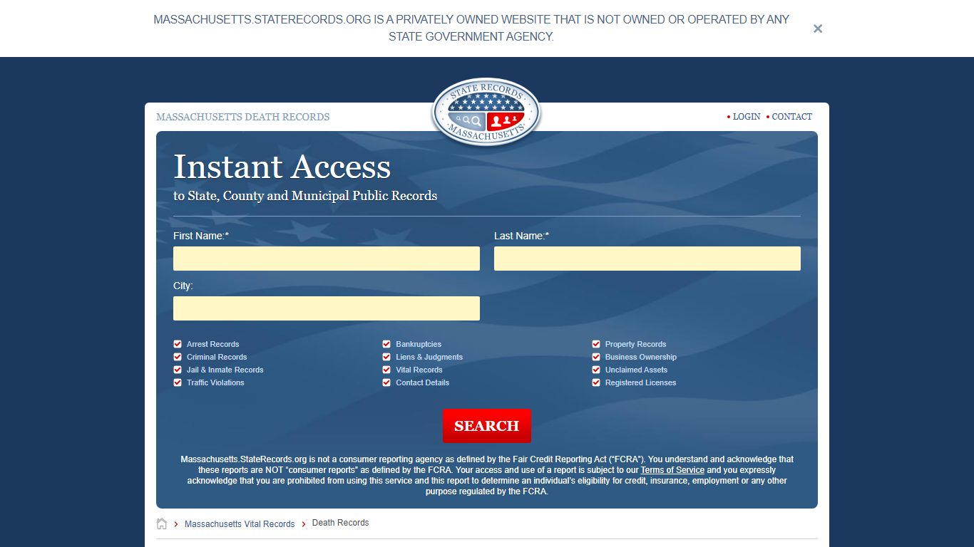 How to Find Massachusetts Death Records | StateRecords.org